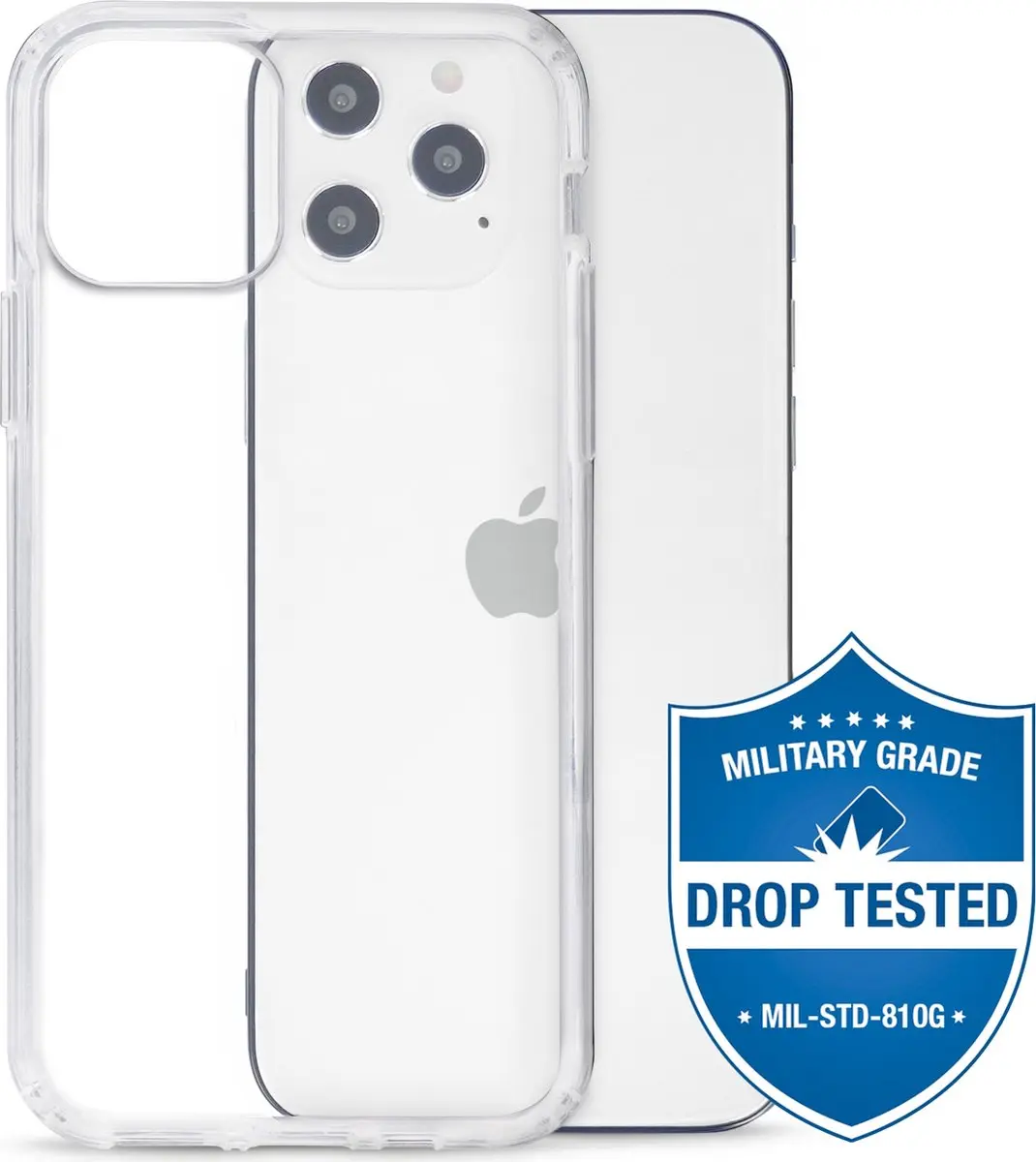 Mobilize Naked Protection MOB-NPCC-IPH1267 iPhone 12 Pro Max Hoesje - Transparant