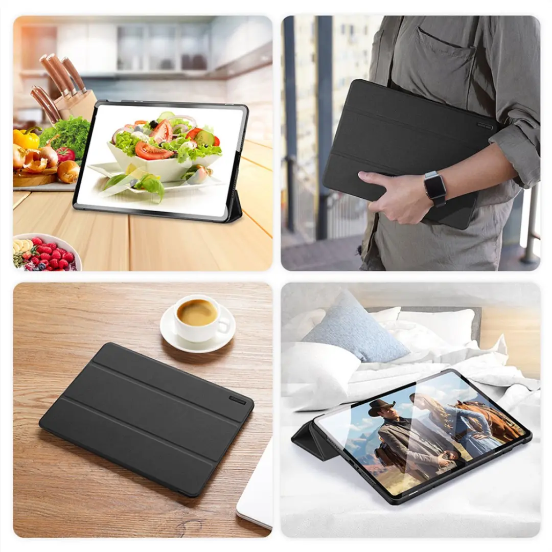 Dux Ducis Domo Book Case SH00076239 - Tablethoes Xiaomi Redmi Pad Pro 12.1" - Zwart - afbeelding 6 van 6