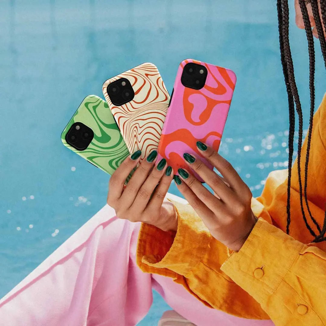 Burga Telefoonhoesje iPhone 15 Ride the Wave - Hardcase