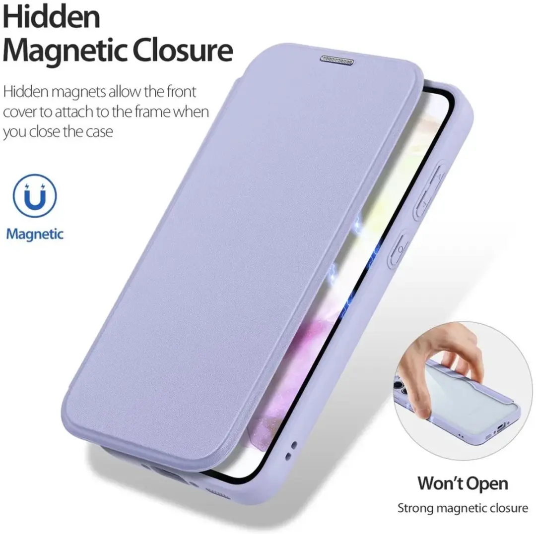 Dux Ducis Skin X Hoesje Samsung Galaxy A35 - Paars