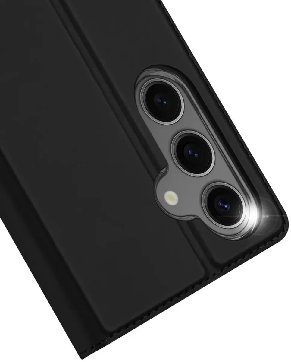 Dux Ducis Telefoonhoesje Samsung Galaxy S24 FE - Skin Pro - Zwart