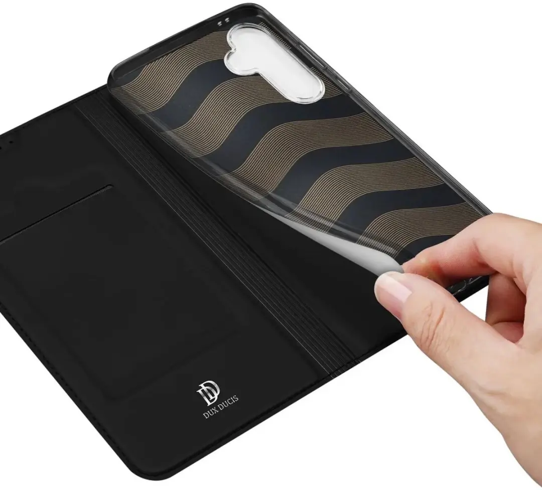 Dux Ducis Telefoonhoesje Samsung Galaxy S24 FE - Skin Pro - Zwart