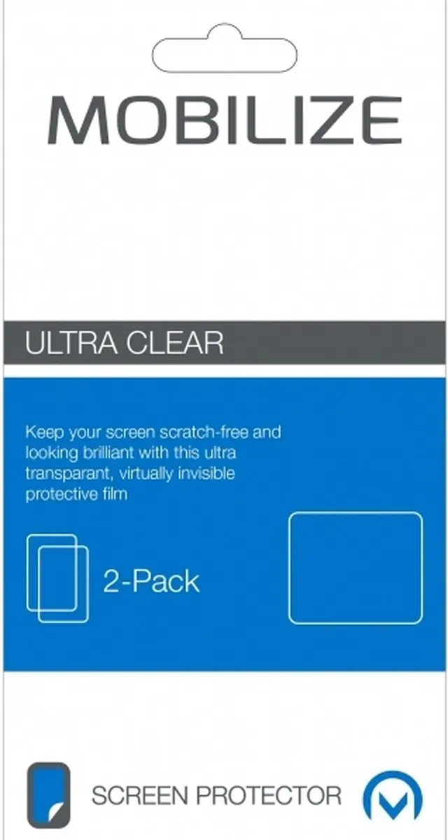 Mobilize iPhone 12 Pro Max Screenprotector Folie - 2 Stuks