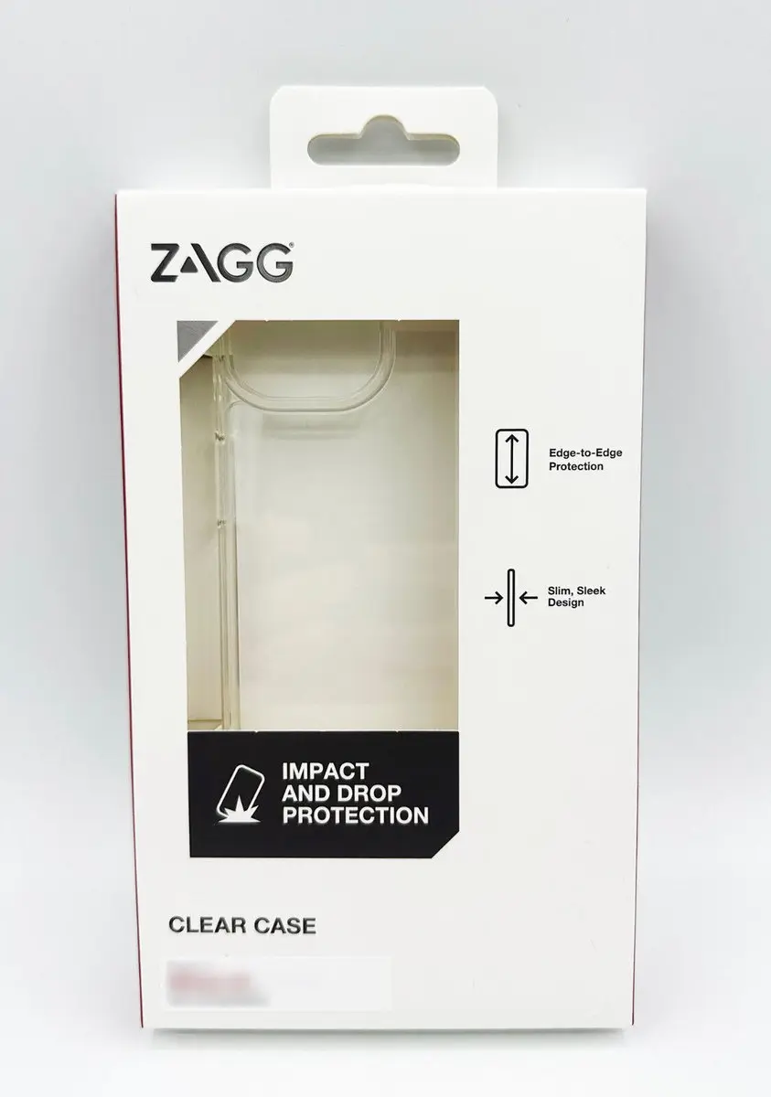 ZAGG Slim Back Cover iPhone 14 Pro - Transparant