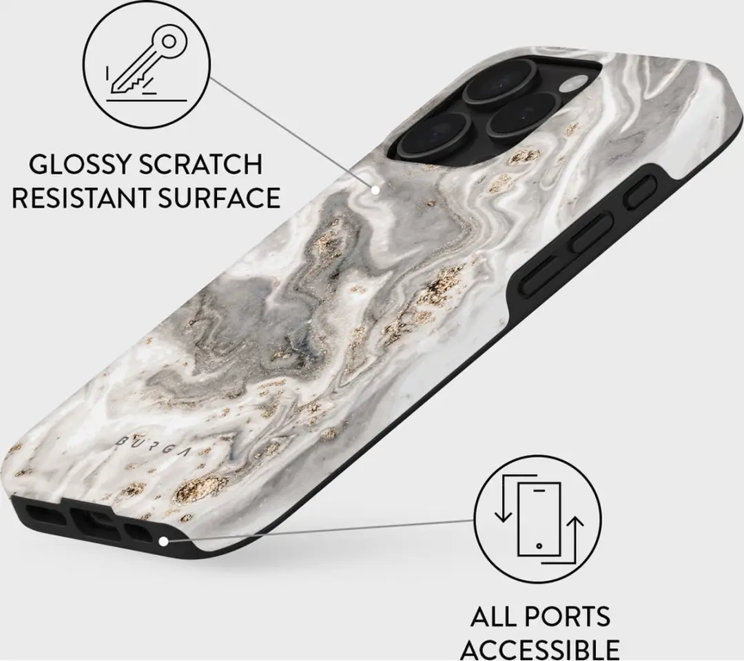 Burga Tough Case iPhone 16 Pro Snowstorm - HO_03_IP16PRO_TH