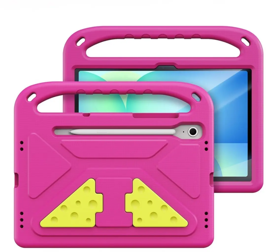 Dux Ducis Puff ShockProof Kids Case Roze - Samsung Galaxy Tab S7/S8/S9/S10 Lite