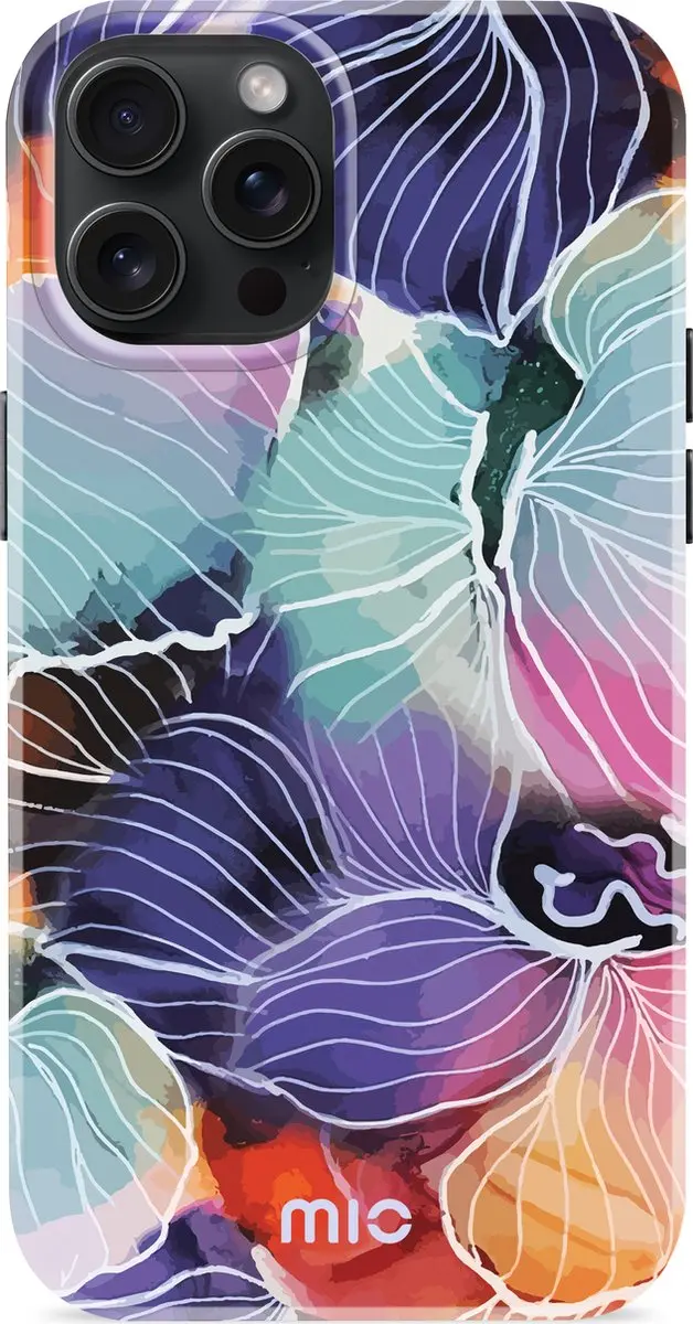 Mobilize MIO MagSafe iPhone 15 Pro Max Hoesje - Flowers