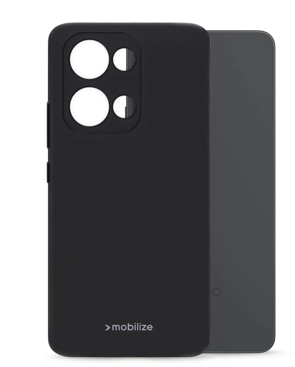 Mobilize Reno 13F TPU Hoesje - Zwart - MOB-RGCMB-RENO13F5G