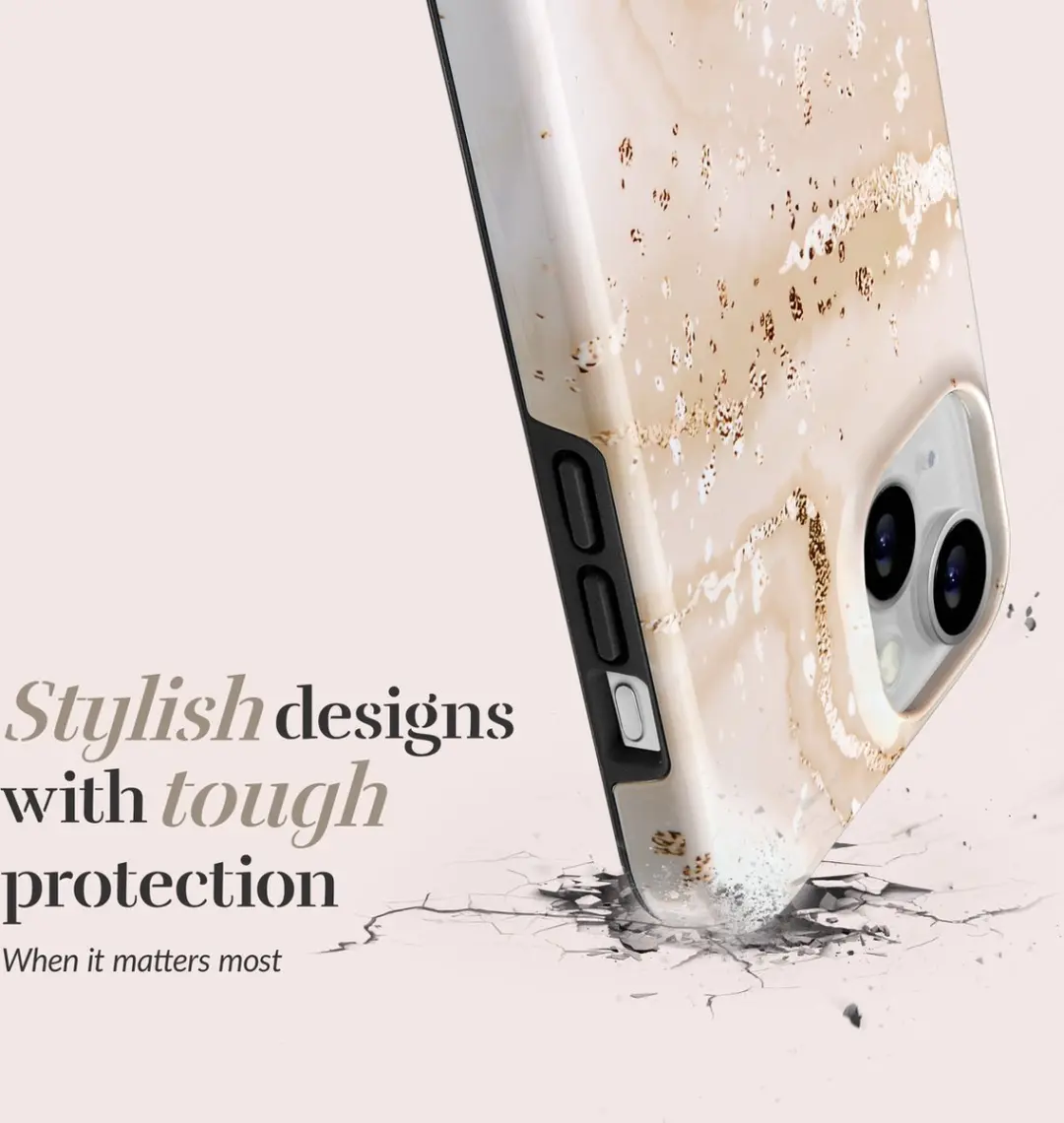 Mobilize MIO MagSafe iPhone 15 Plus Hoesje - Goud