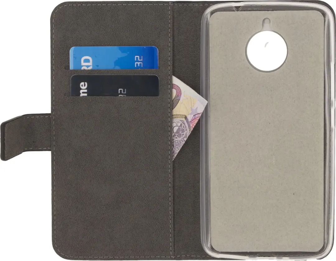 Mobilize Classic Gelly Wallet Bookcase Motorola Moto E4 Plus - Zwart