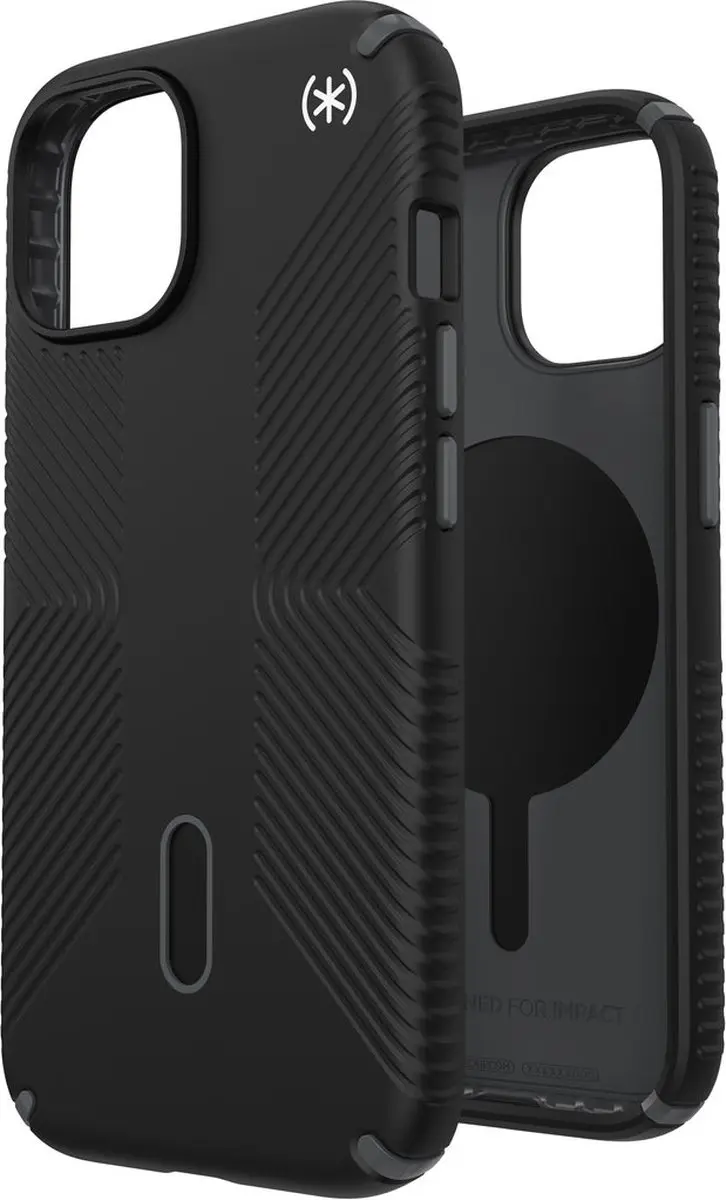 Speck Presidio2 Grip iPhone 13/14/15/16 - Zwart