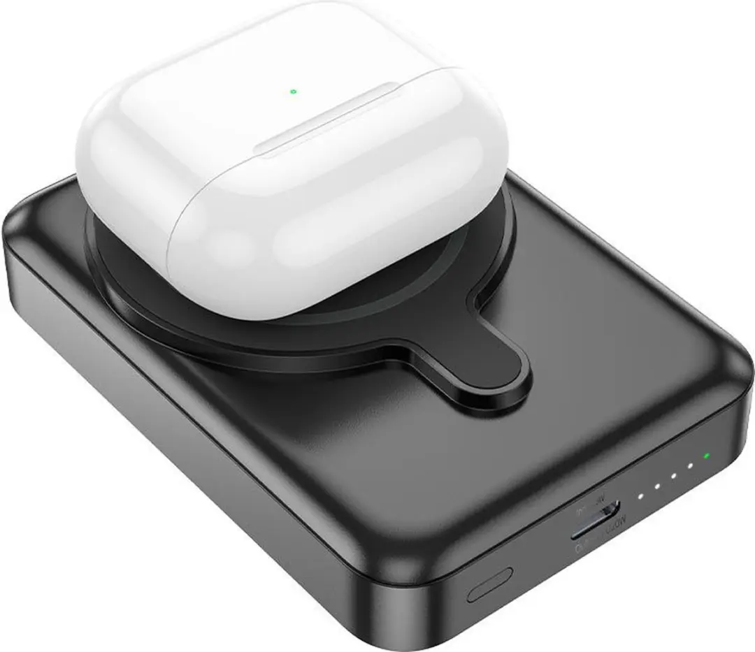 Hoco Q11B Magnetische Powerbank 10000mAh - 2x USB-C - 20W - Zwart
