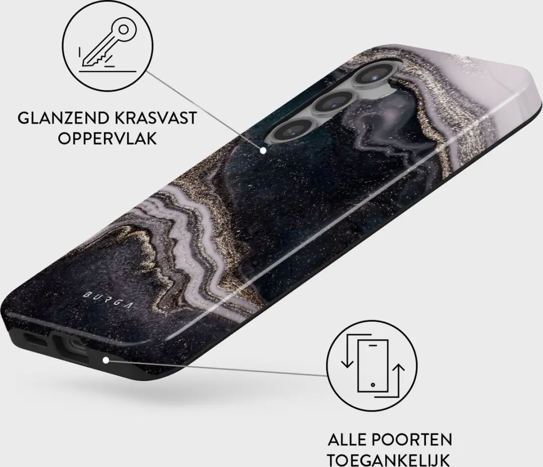Burga Telefoonhoesje Samsung Galaxy S24 Magic Night - HO_01_S24_TH