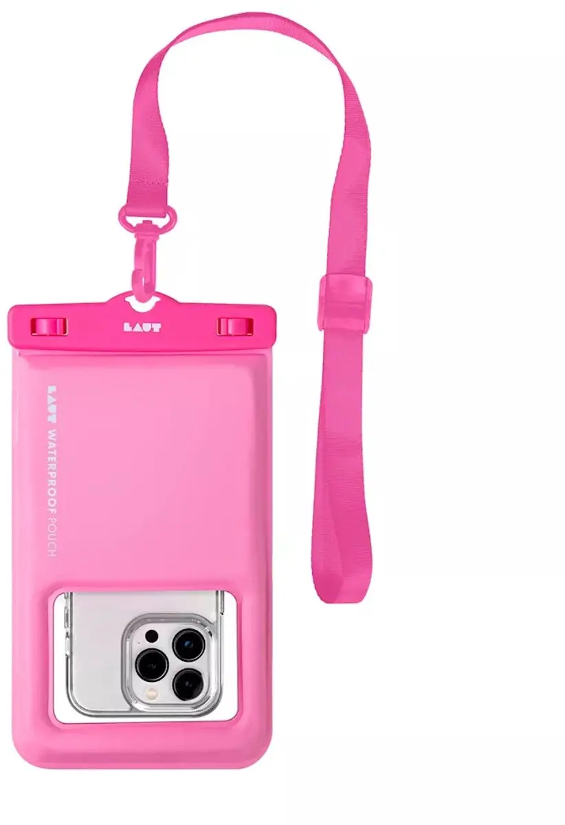 Laut Pop Aqua Waterdichte Telefoonhoes - Roze - 6,7 inch