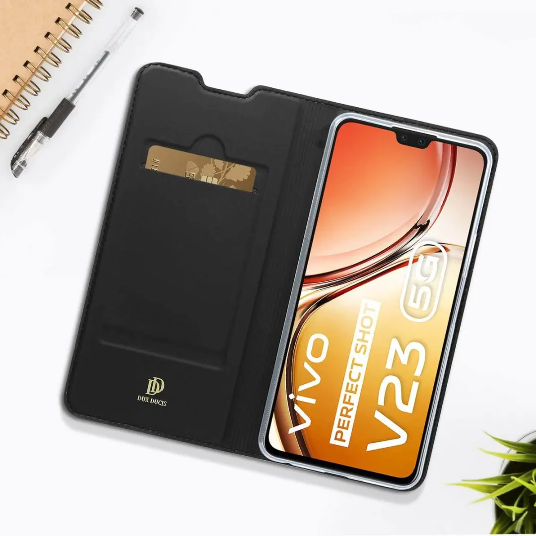 Dux Ducis Folio Pro Vivo V23 Hoesje - Zwart