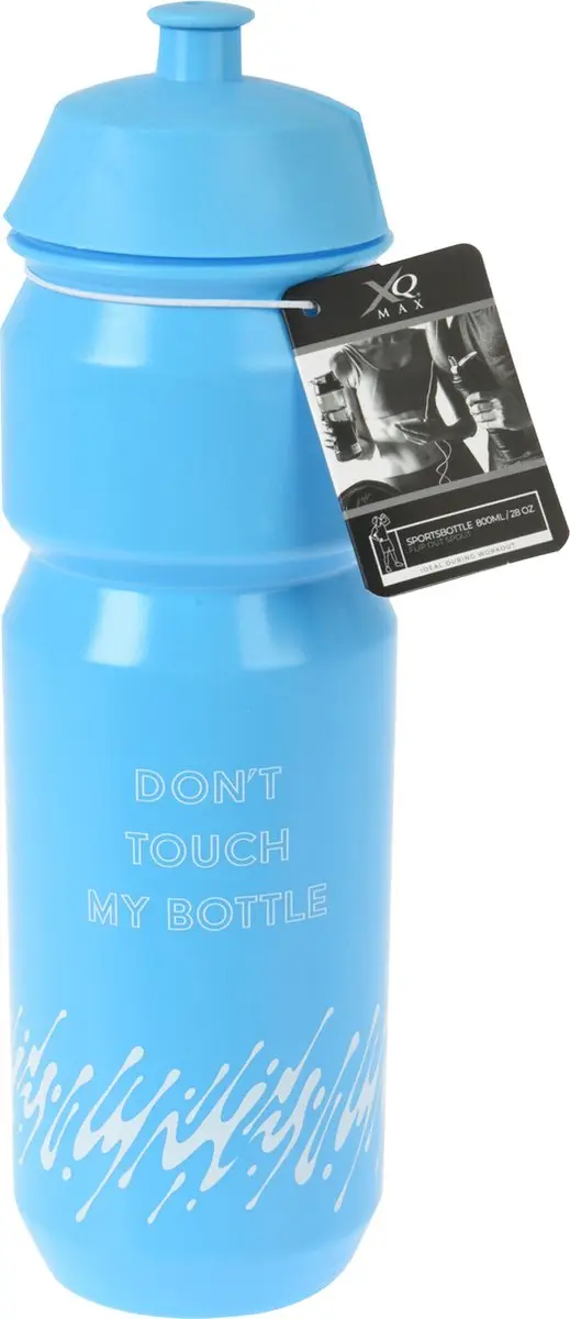 XQMax Waterfles Blauw 750ml - 2 Stuks
