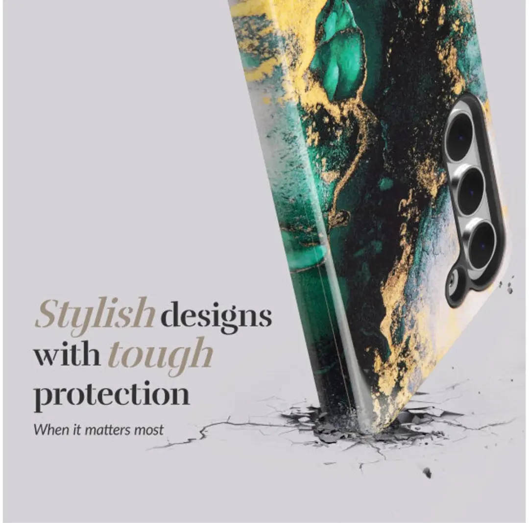 Mobilize MIO Green Marble MagSafe Hoesje - Samsung Galaxy A57