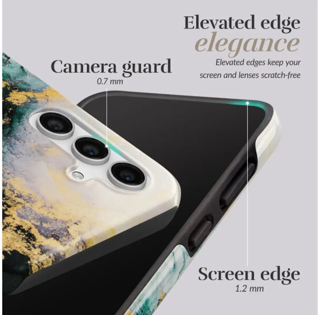 Mobilize MIO Green Marble MagSafe Hoesje - Samsung Galaxy A57