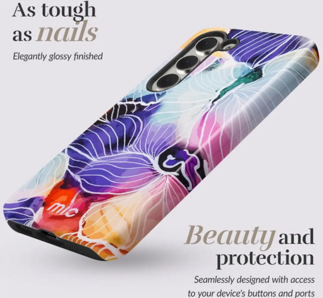 Mobilize MIO Hoesje Samsung Galaxy A16 - Flowers - MagSafe