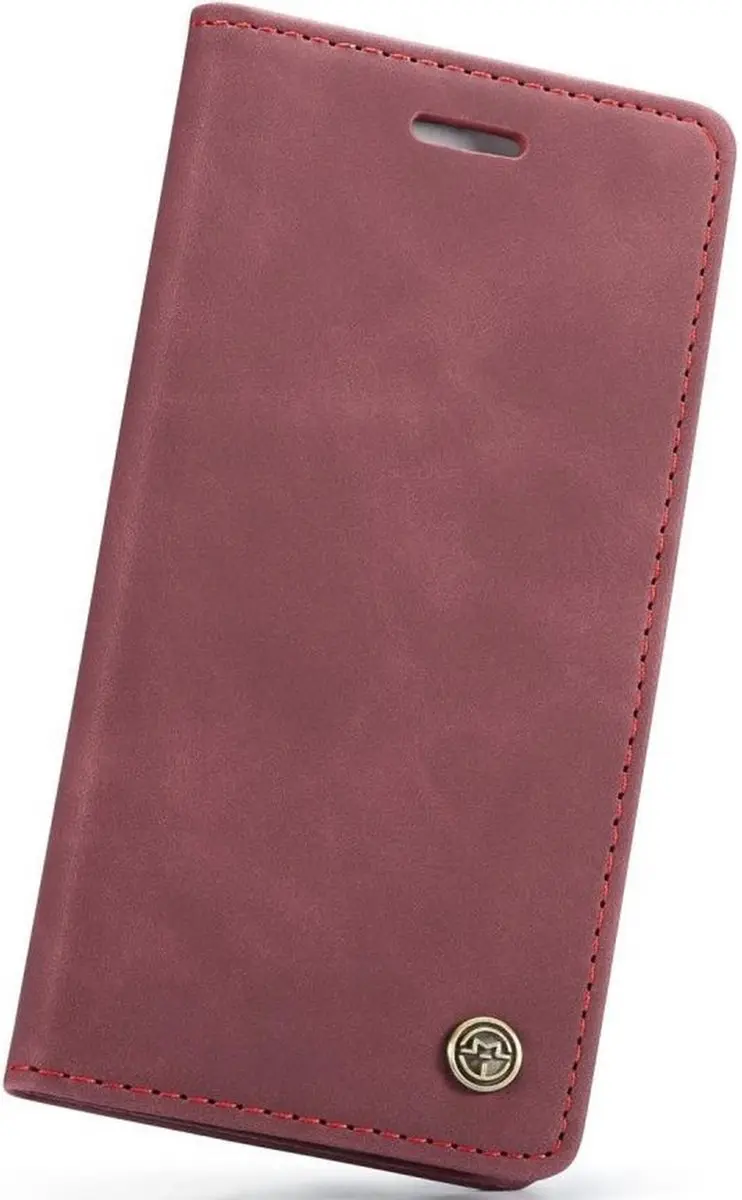 Caseme Book Case iPhone 7/8/SE 2020/2022 - 2 Pasjes - Bordeaux