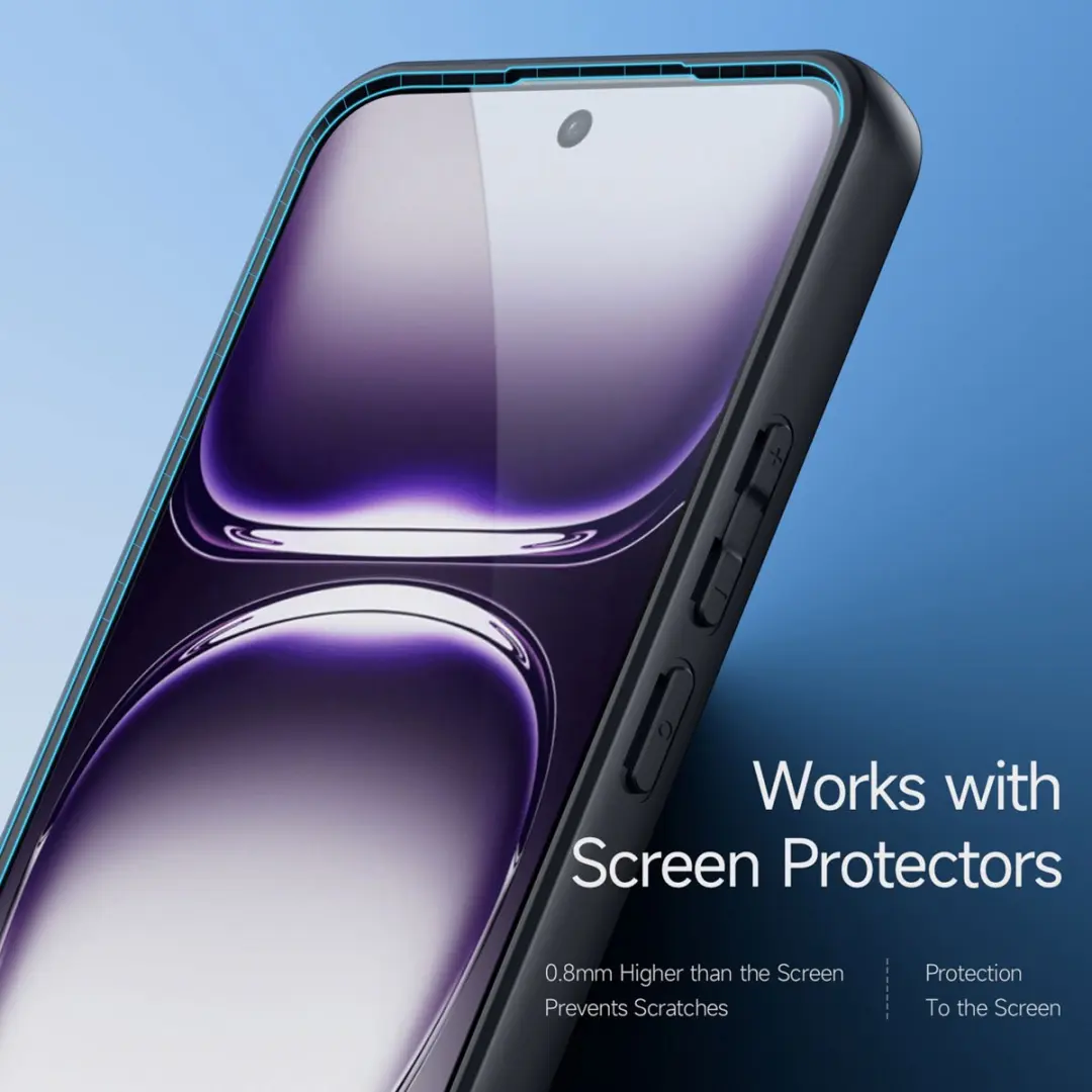 Dux Ducis Aimo Series SH00077606 Telefoonhoesje - Oppo Reno 12 Pro - Zwart
