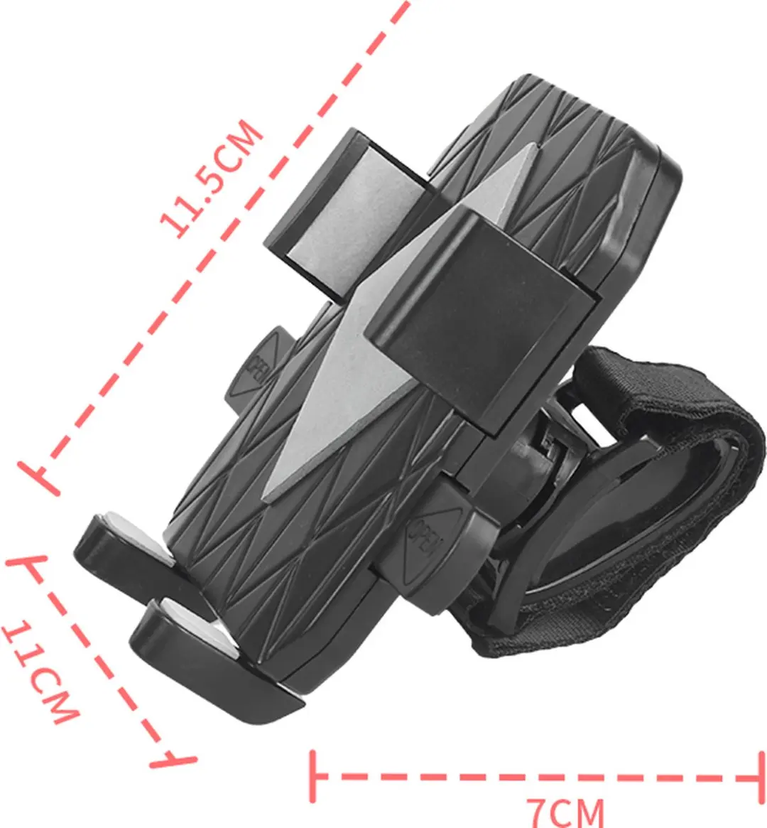 Titan Universele Telefoonhouder Fiets/Scooter - Zwart