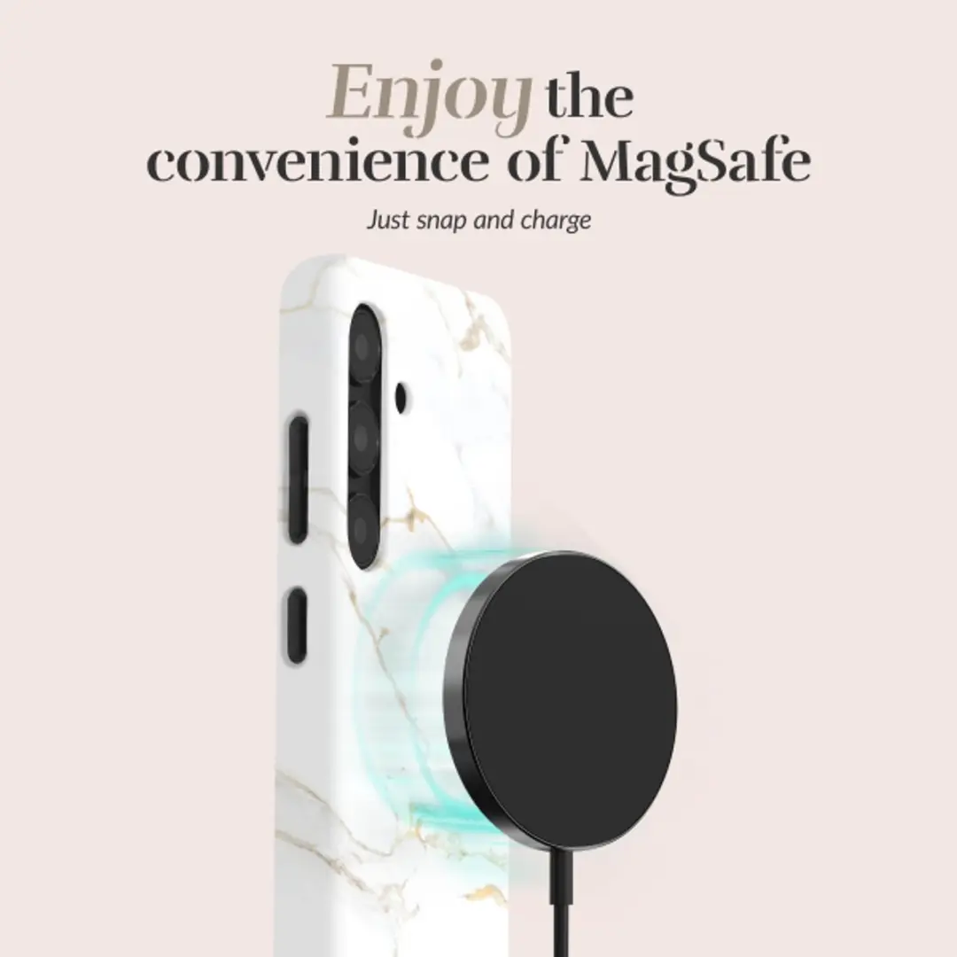 Mobilize Mio MIOWMS265G Hoesje Samsung Galaxy S26 - MagSafe Wit
