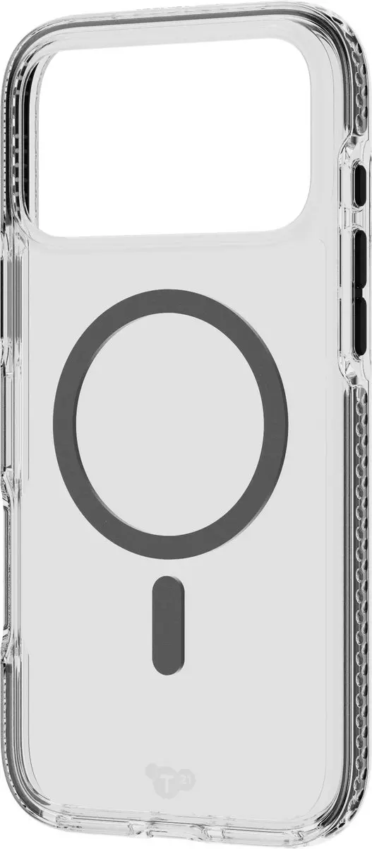 Tech21 Evo Crystal iPhone 17 Pro Max Hoesje - T21-11335 - Transparant/Zwart