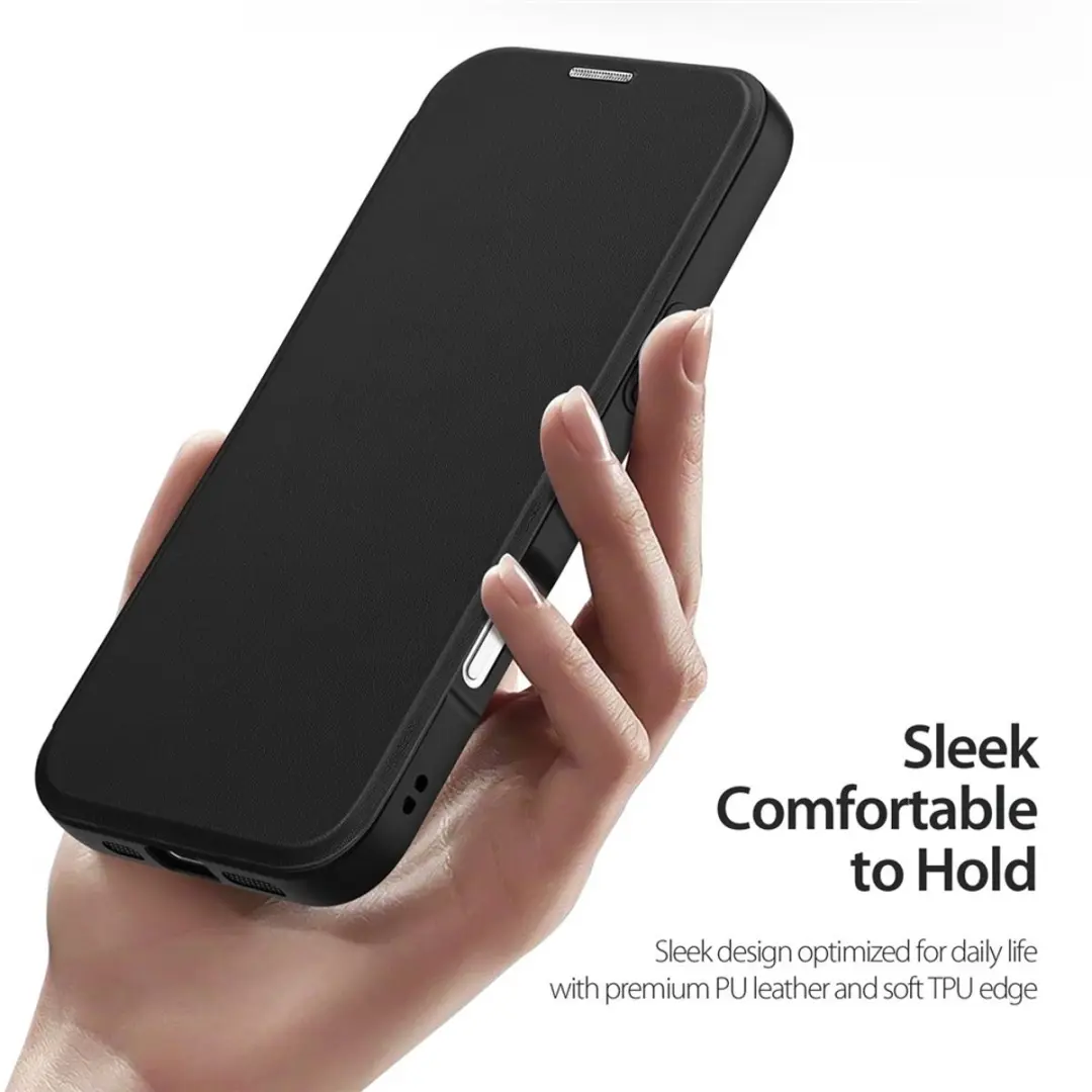 Dux Ducis Skin X Pro Series iPhone 17 Hoesje - MagSafe - Zwart - afbeelding 6 van 6