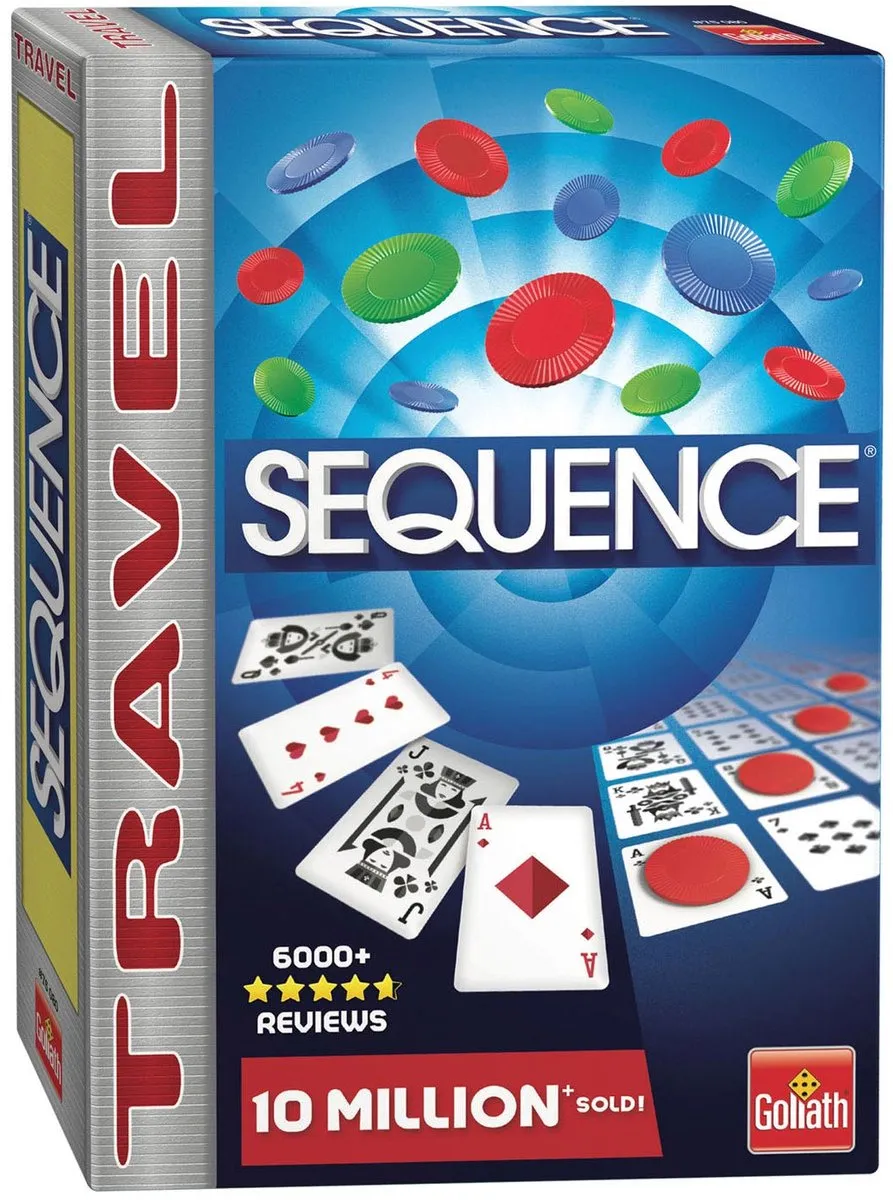 Goliath Sequence Travel Bordspel - 2-12 Spelers