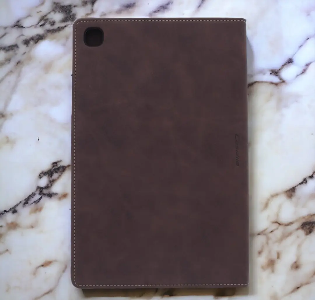 Caseme Bookcase Tablethoes - Samsung Galaxy Tab A7 Lite 8.7" - Donkerbruin