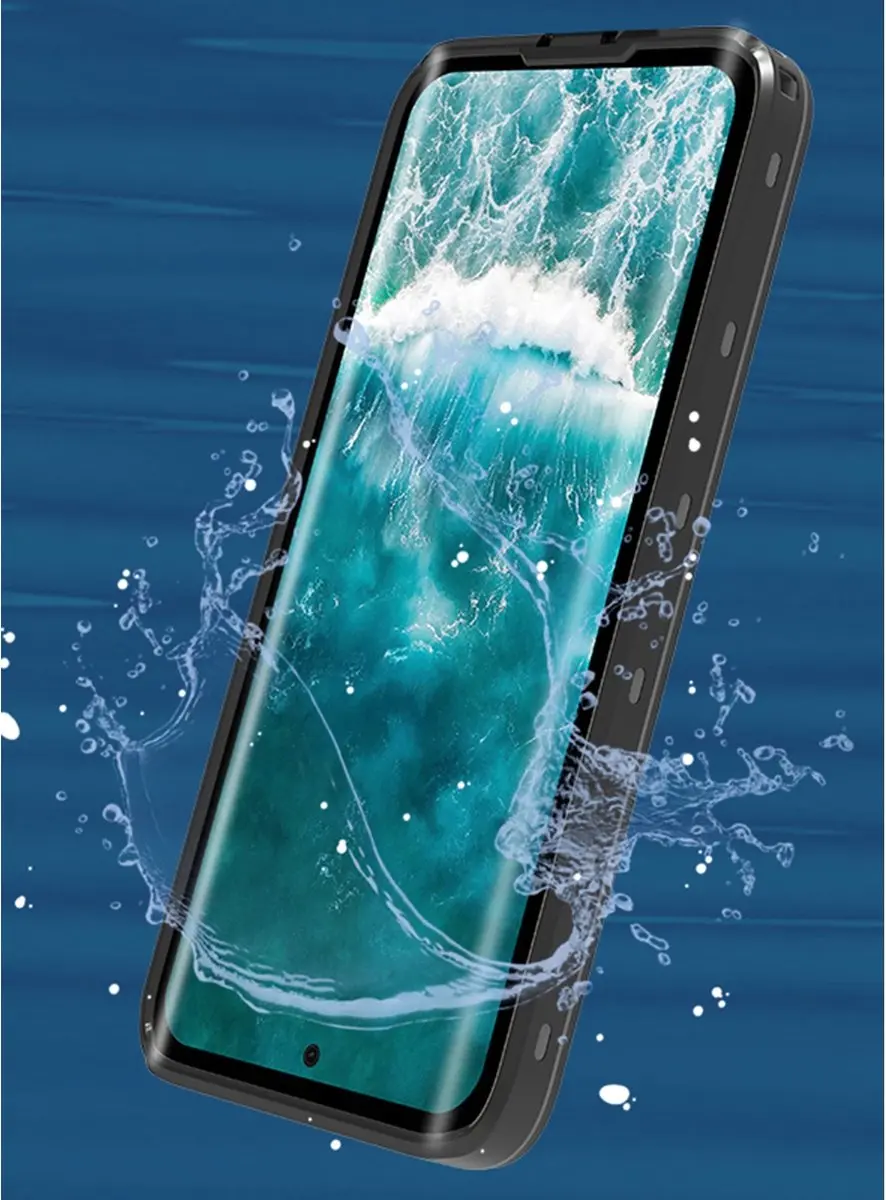 Redpepper Dot Plus Hoesje Samsung Galaxy S20 - Waterproof - Zwart - G980F40332901