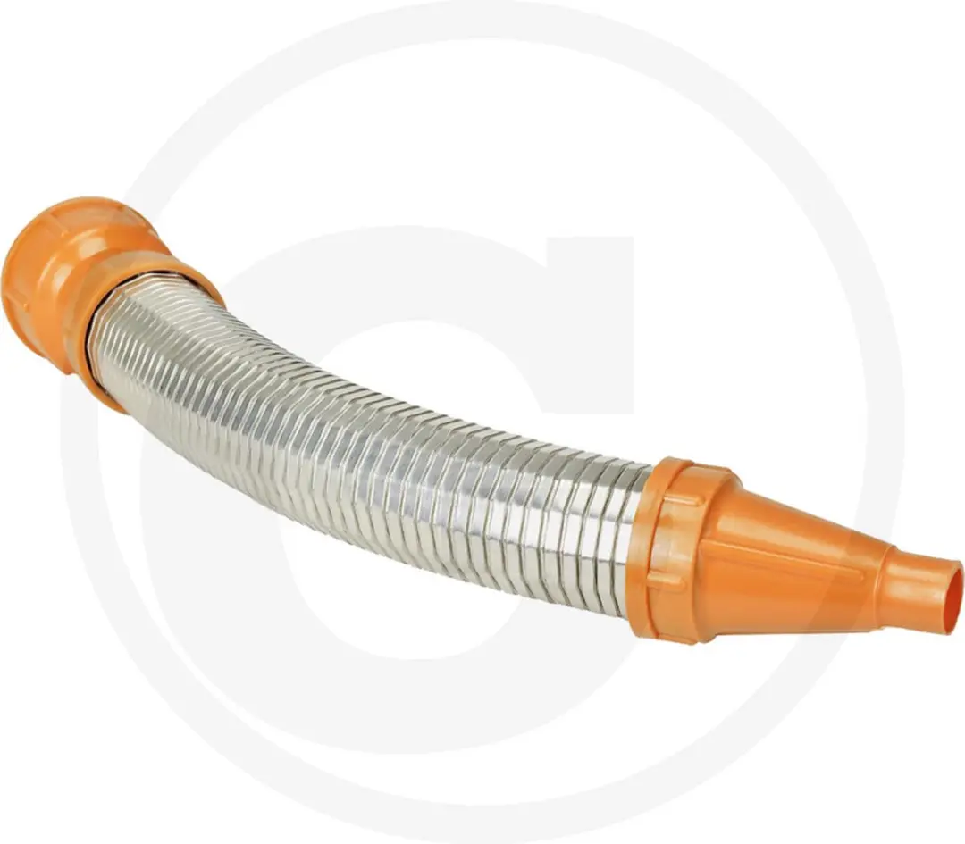 Pressol Flexibele Gietpijp 300mm - Olie-, zuur- en brandstofbestendig - Oranje