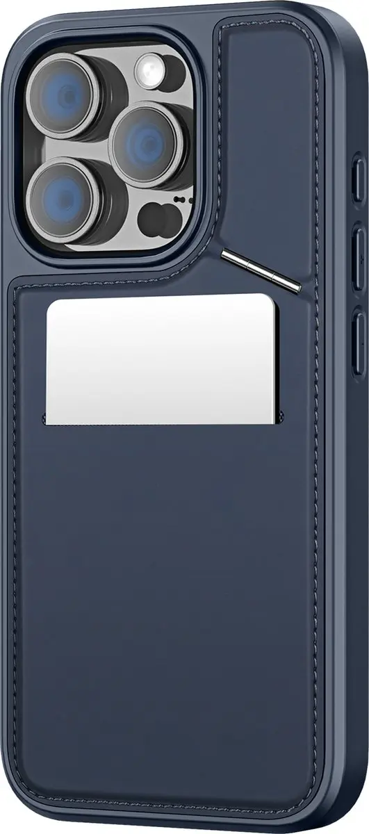 Dux Ducis Rafi Series Hoesje iPhone 16 Pro Max - Donker Blauw - afbeelding 6 van 6