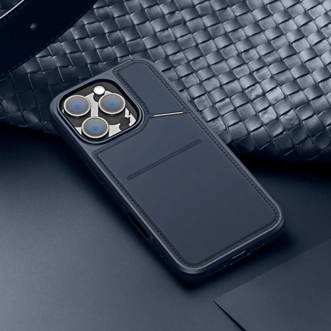Dux Ducis Rafi Series Hoesje iPhone 16 Pro Max - Donker Blauw