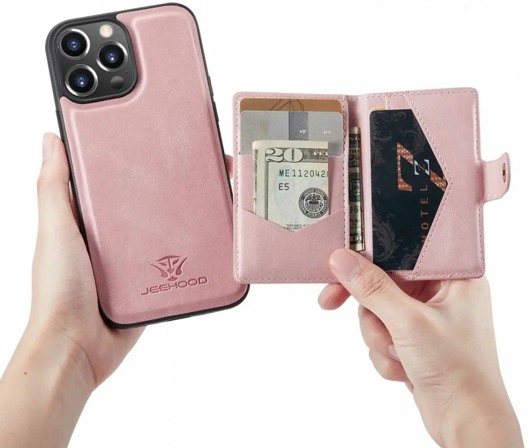 Caseme JH-01 Hoesje iPhone 13 - Roze - afbeelding 6 van 6