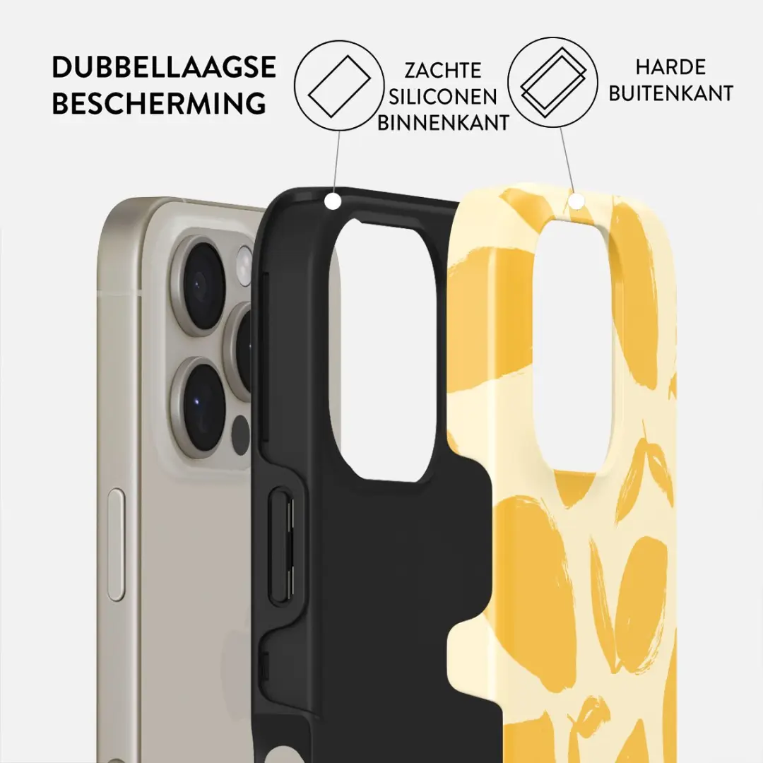 Burga Telefoonhoesje iPhone 16 Pro MagSafe Lemon Tart