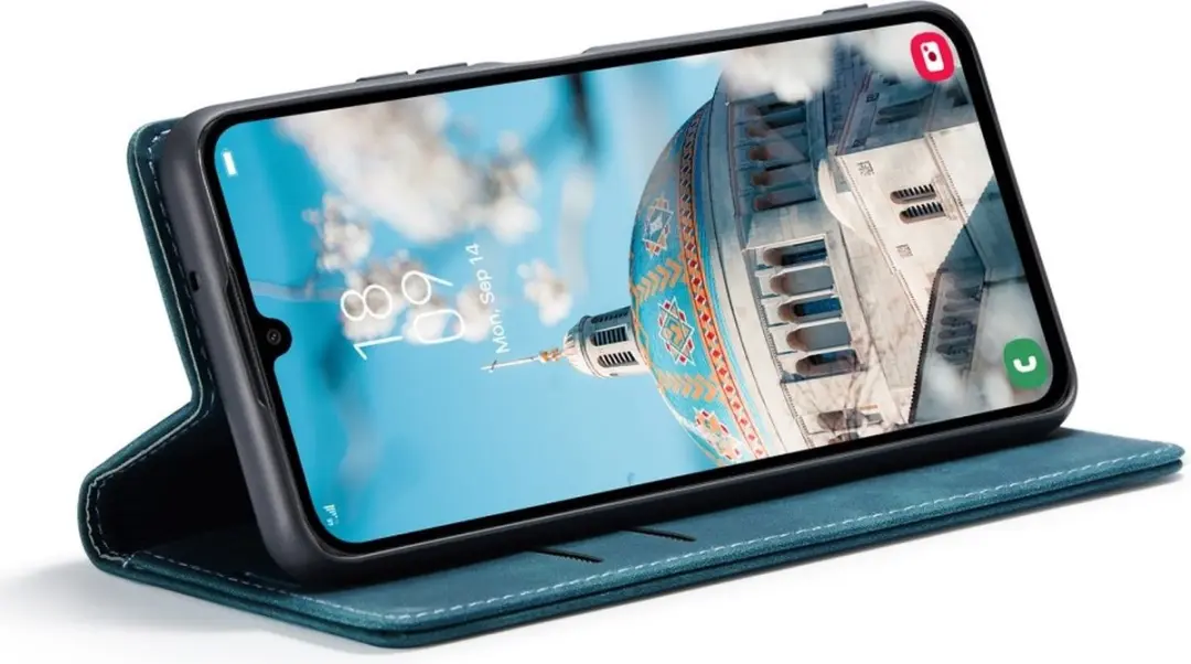 Caseme 013 Book Case Hoesje Samsung Galaxy A16 - Blauw