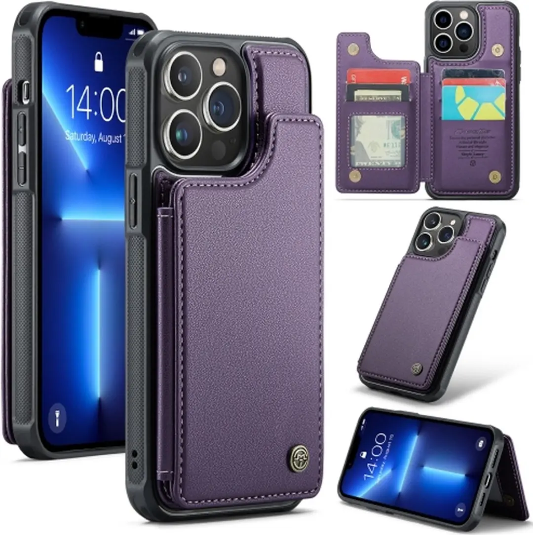 Caseme Portemonnee Backcover iPhone 16 Pro Max