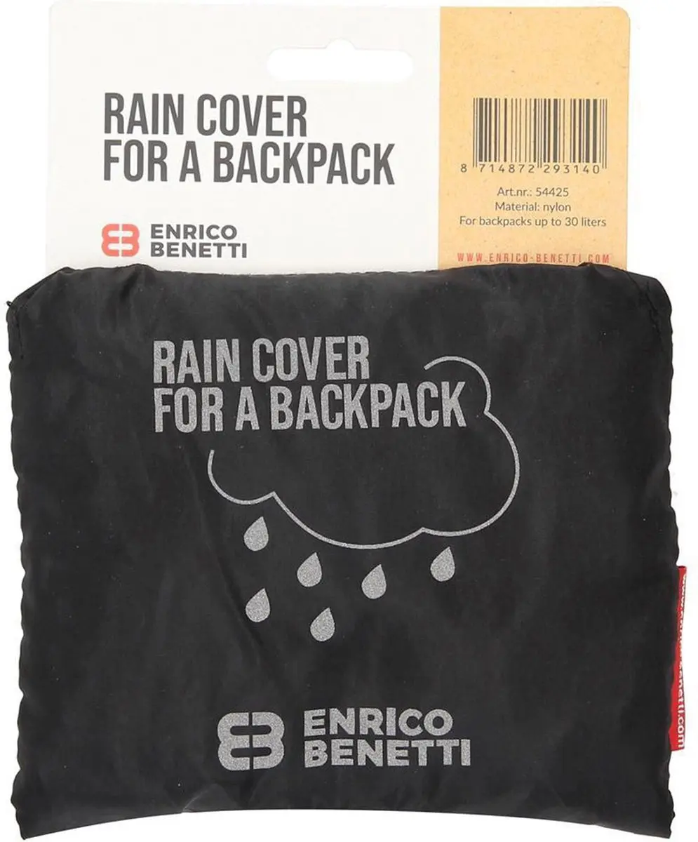 Enrico Benetti Regenhoes 30L - Zwart