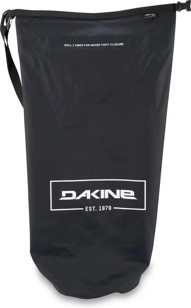 Dakine Packable Rolltop Dry Bag 20L - Zwart - afbeelding 6 van 6
