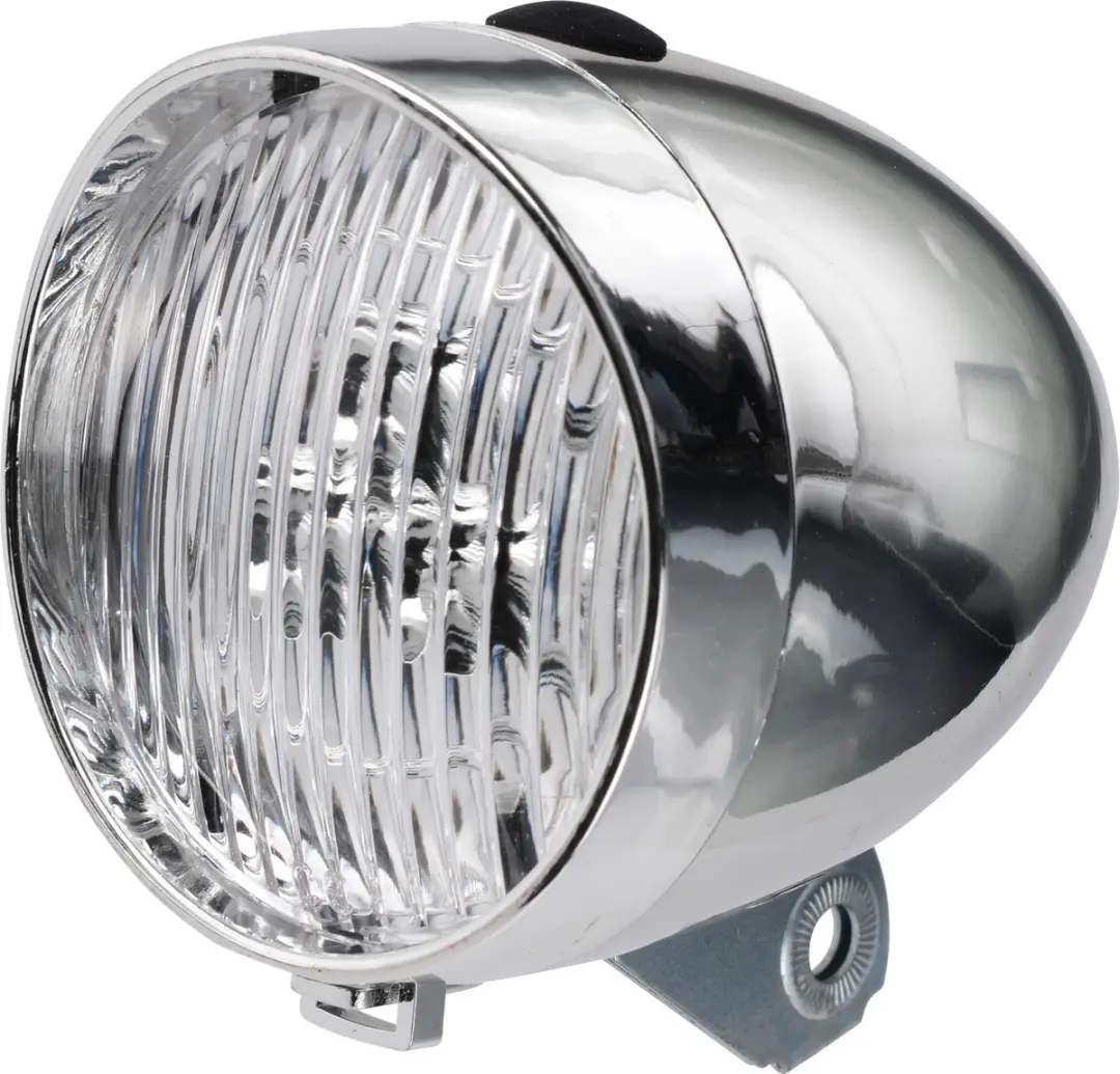 XQMax Koplamp Retro Zilver 3-LED