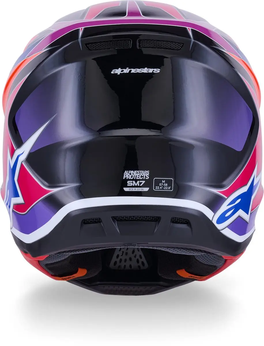 Alpinestars S-M7 Fuse Crosshelm - XL - Multicolor