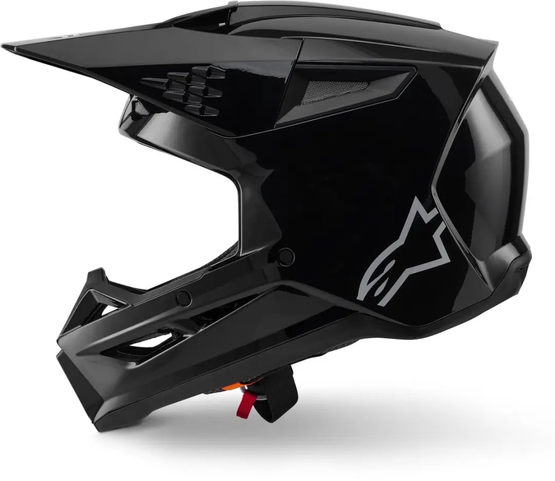 Alpinestars S-M3 Crosshelm - Zwart - afbeelding 6 van 6