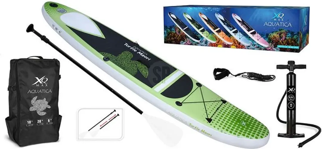 XQMax Sup Board Aquatica 305cm - Turtle Maori - Tot 150kg