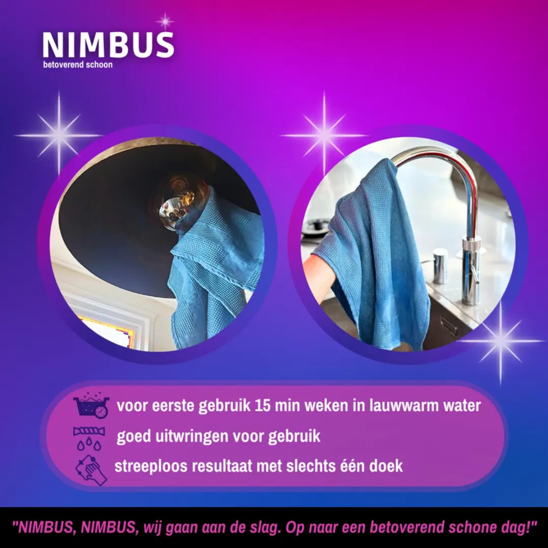 Nimbus Magic Wonderdoek 2-in-1 - 5 Stuks Multicolor