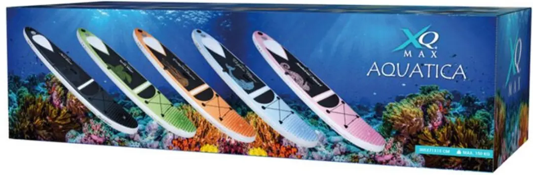 XQMax Sup Board Aquatica 305cm - 150kg - Maori Design - Aquatica Blue