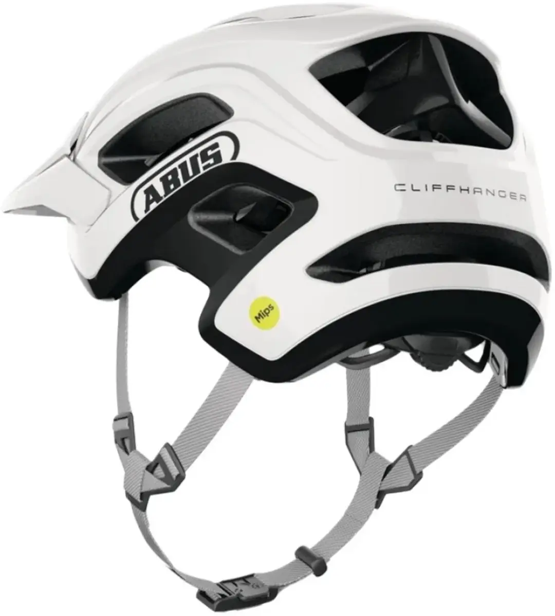 ABUS Cliffhanger MIPS MTB-helm M - Wit