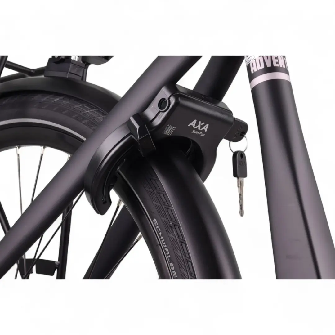 Altec Adventure Elektrische Fiets 28 inch - Mat Zwart - 733Wh Accu