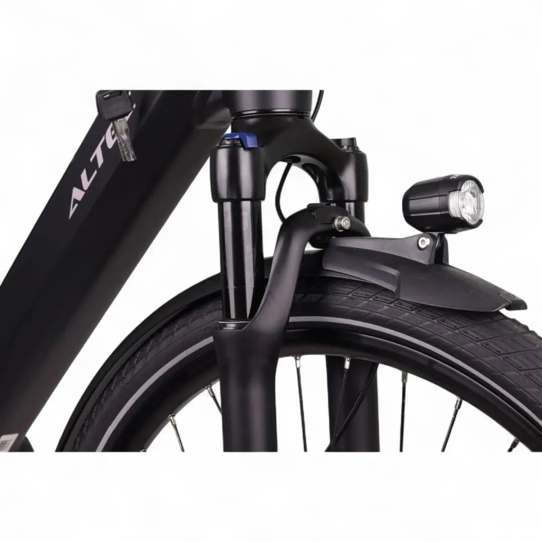 Altec Adventure Elektrische Fiets 28 inch - Mat Zwart - 733Wh Accu